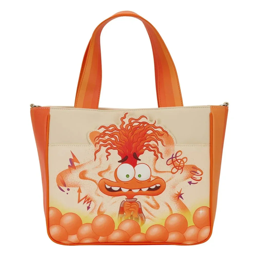 Disney/Pixar av Loungefly Axelväska med Myntväska Inside Out 2 Ångest Loungefly