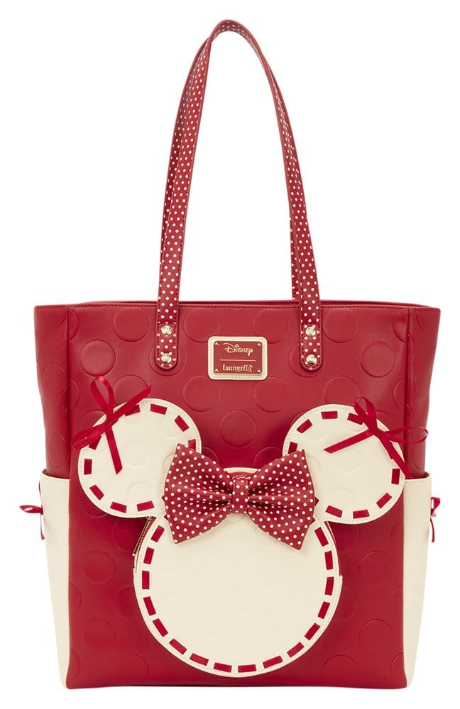 Disney by Loungefly Canvas Tote Bag Minnie Mouse Rock the Dots