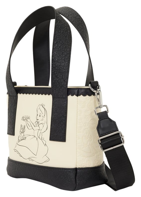 Alice in Wonderland mini tote crossbody-väska