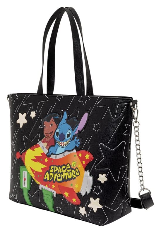 Lilo & Stitch by Loungefly tygkasse i canvas – Space Adventure