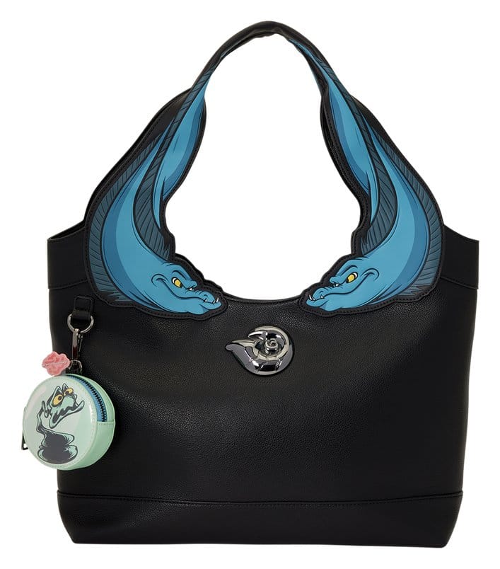 The Little Mermaid by Loungefly Tote Bag with Coin Purse Flotsam and Jetsam