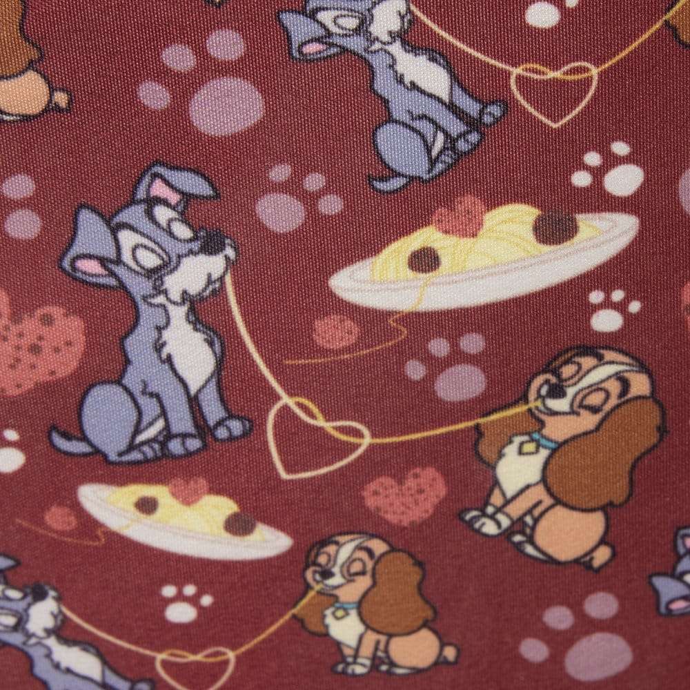 Disney by Loungefly Crossbody Lady & the Tramp Spaghetti Dinner