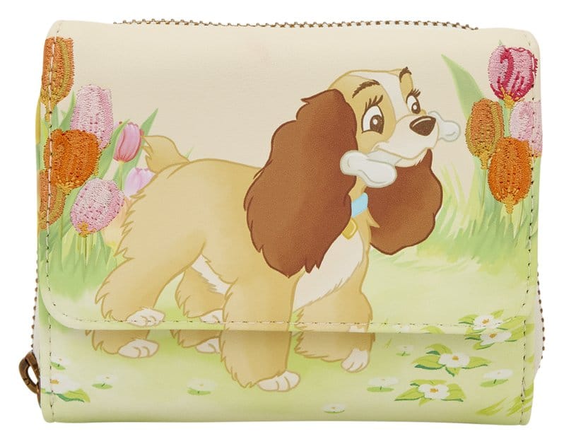 Disney by Loungefly Plånbok Lady and the Tramp Pastel Tulip