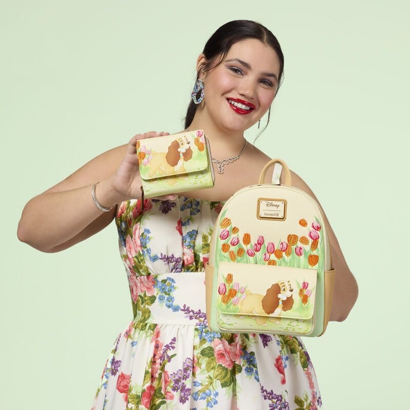 Disney by Loungefly Plånbok Lady and the Tramp Pastel Tulip