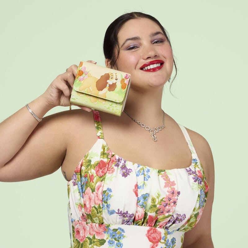 Disney by Loungefly Plånbok Lady and the Tramp Pastel Tulip