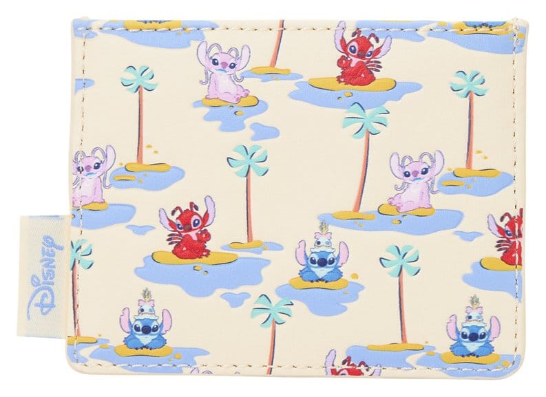 Lilo & Stitch by Loungefly korthållare Stitch, Angel & Leroy
