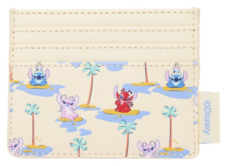 Lilo & Stitch by Loungefly korthållare Stitch, Angel & Leroy