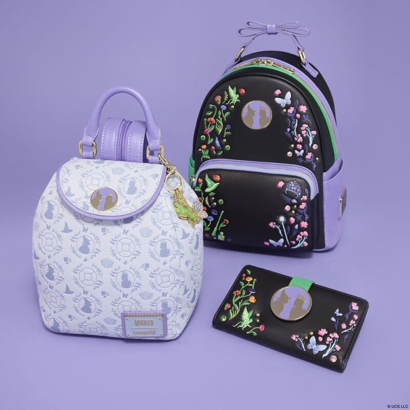 Wicked av Loungefly Mini Ryggsäck Blommor & Spets