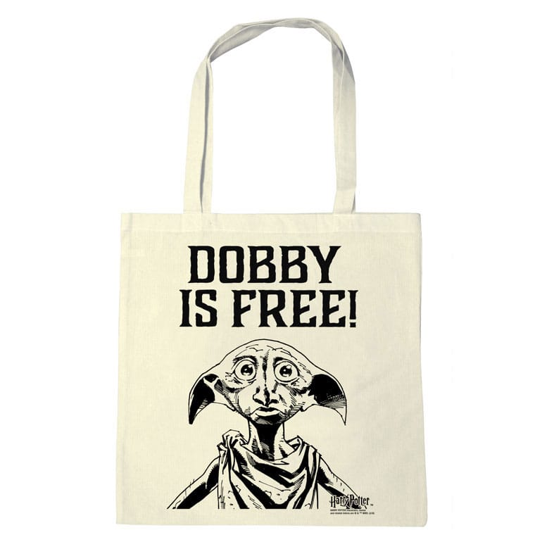 Harry Potter Tote Bag - Dobby Is Free Logoshirt