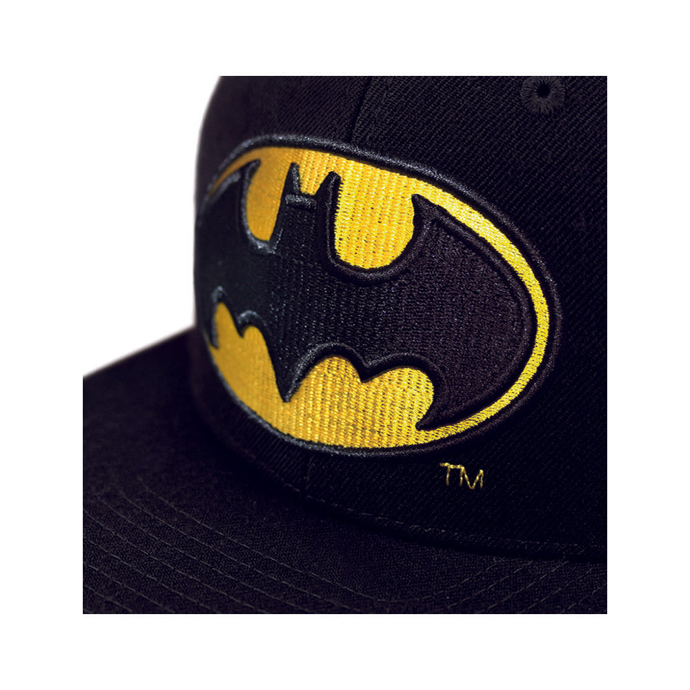 DC Comics Keps Batman Logo - Kvalitetskeps med Justerbar Storlek Logoshirt