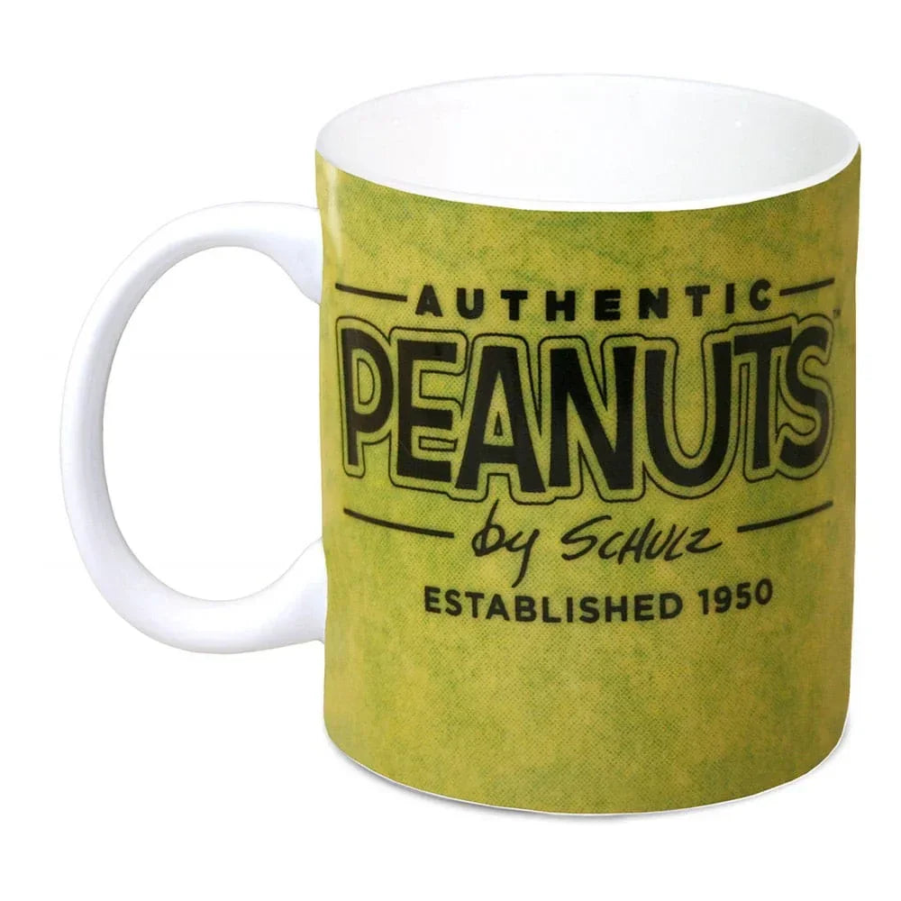 Peanuts Kopp - Äkta Peanuts Design Logoshirt
