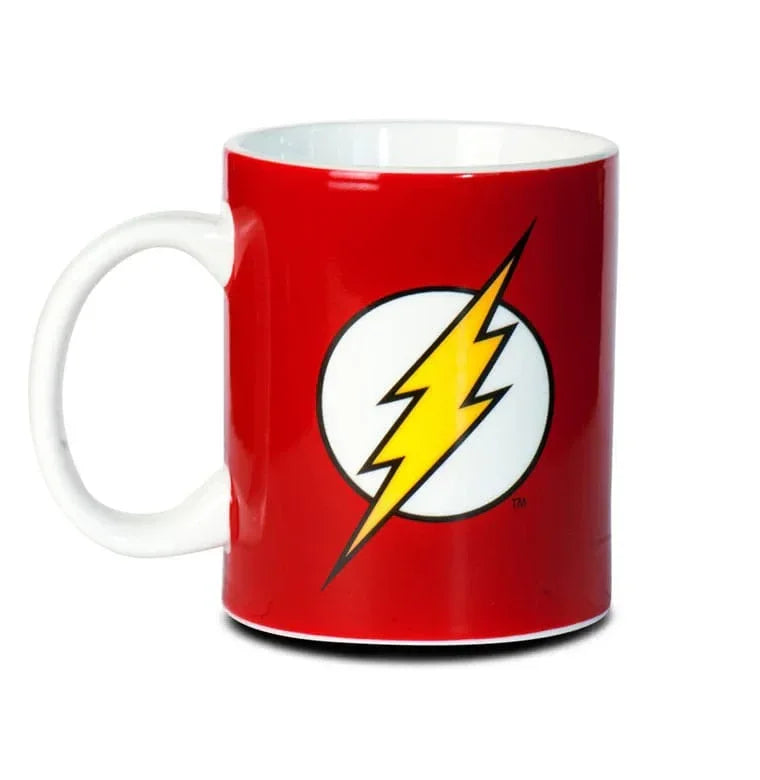 DC Comics Flash Logo Kopp - Hög Kvalitet Porcelain Logoshirt