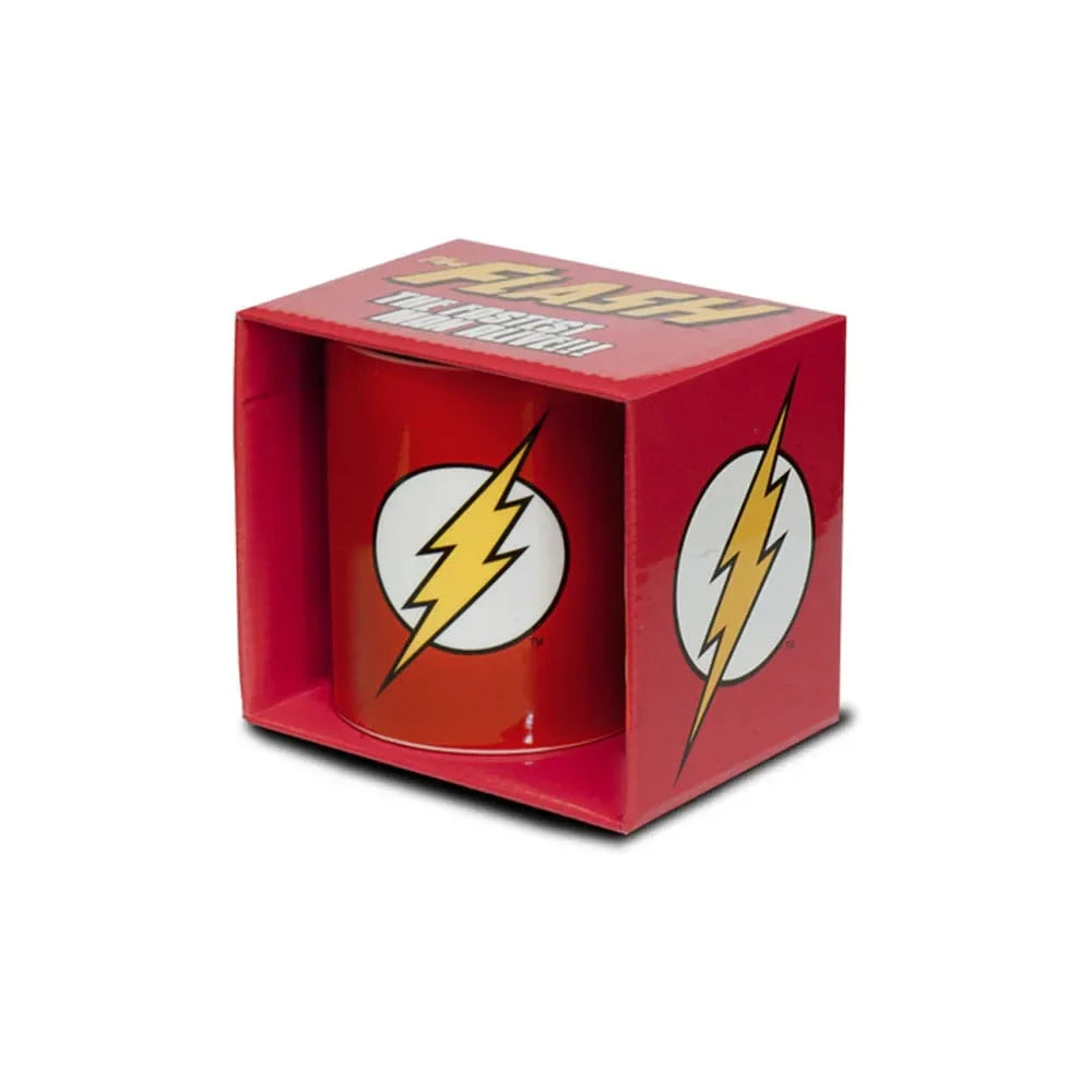 DC Comics Flash Logo Kopp - Hög Kvalitet Porcelain Logoshirt