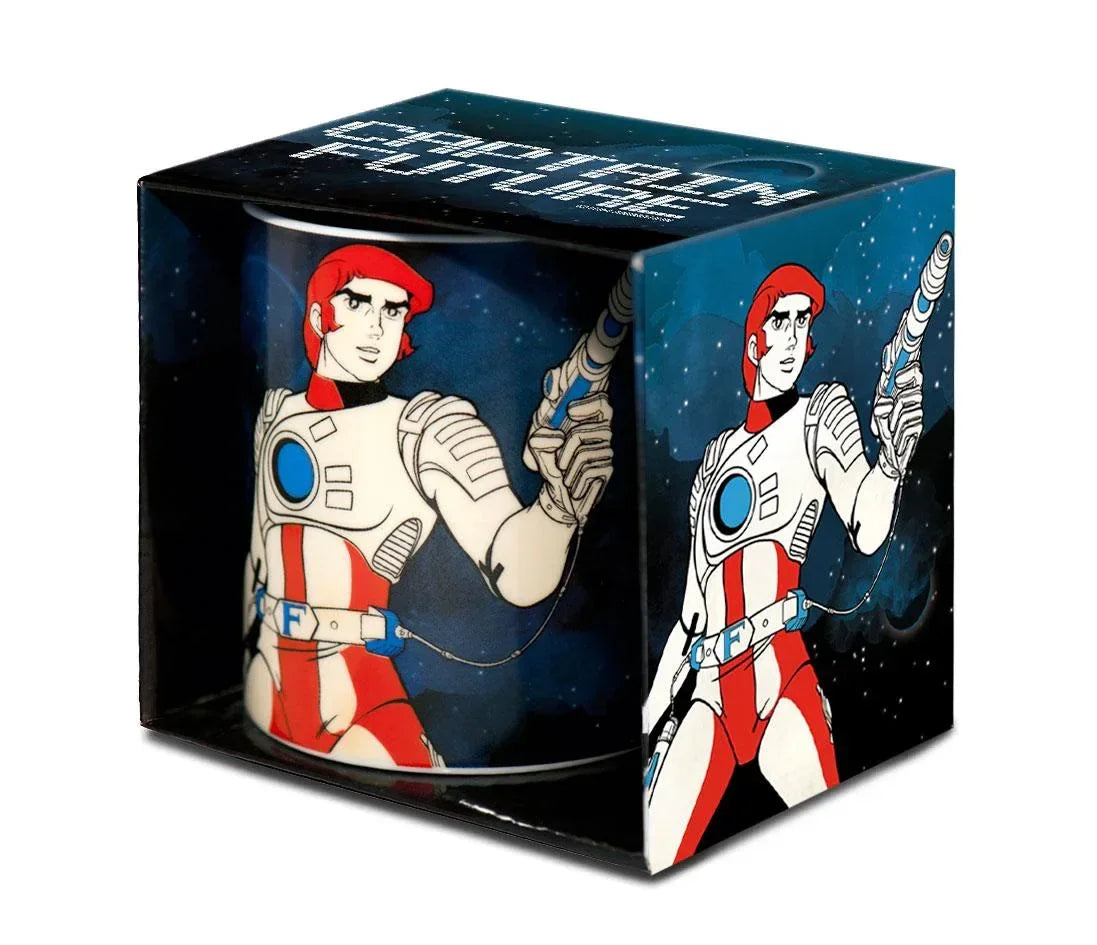 Captain Future Mug - Officiellt Licensierad Porcelänmugg Logoshirt