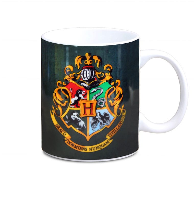 Harry Potter Mugg med Hogwarts Logga Logoshirt