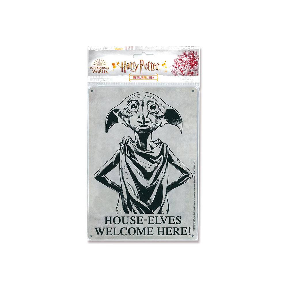 Harry Potter Tin Skylt: Hus-Alver 15 x 21 cm Logoshirt