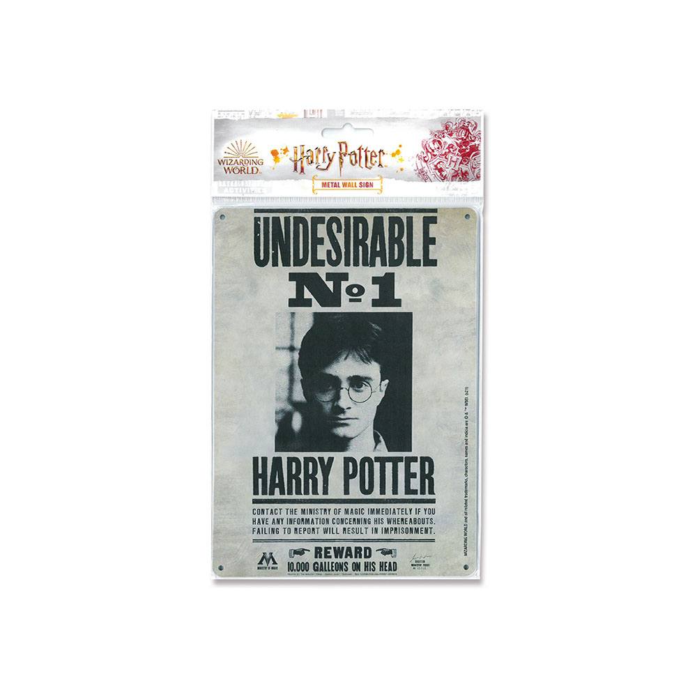 Harry Potter Tin Sign Undesirable No. 1 15 x 21 cm Logoshirt
