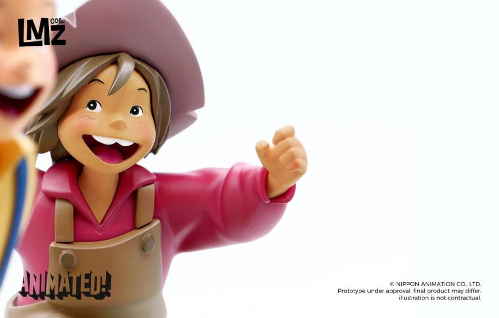 The Adventures of Tom Sawyer Animated! Figure Tom, Huck & Becky 23 cm