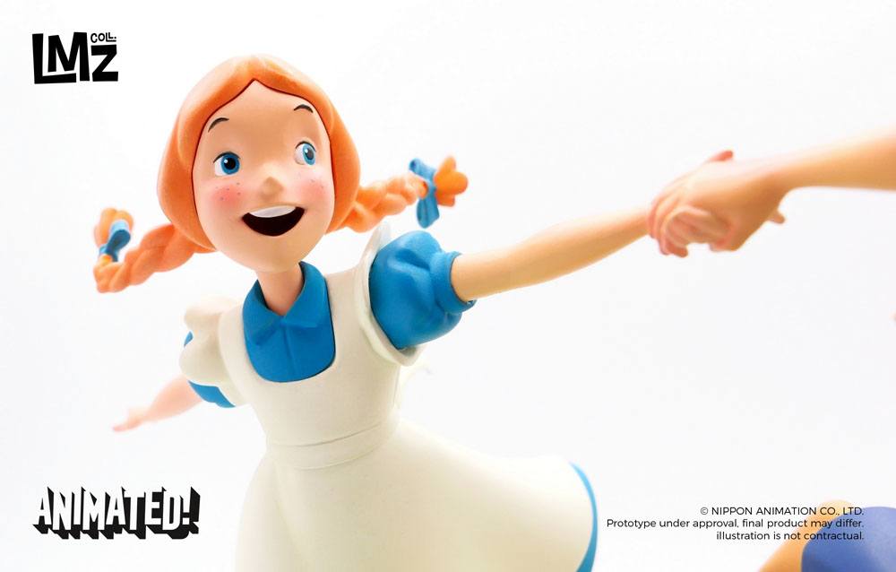 The Adventures of Tom Sawyer Animated! Figure Tom, Huck & Becky 23 cm
