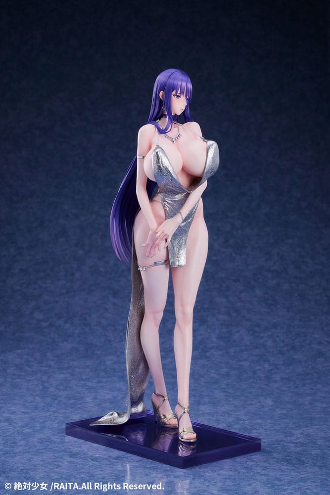 Absolut Ren Vit Magisk Flicka PVC 1/6 Misa Suzuhara Klänning Ver. 31 cm Lovely