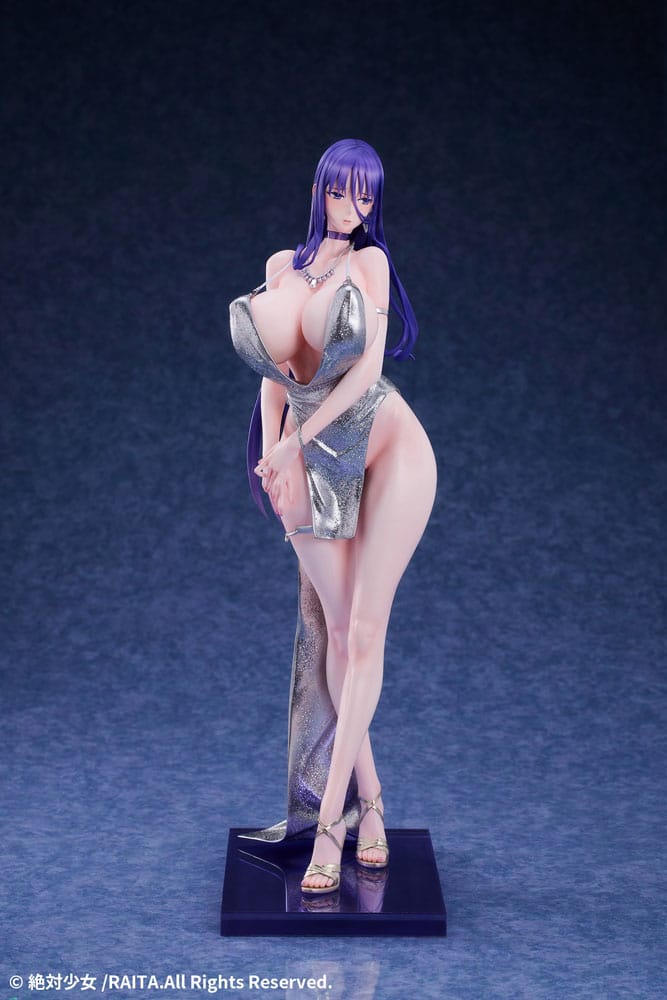 Absolut Ren Vit Magisk Flicka PVC 1/6 Misa Suzuhara Klänning Ver. 31 cm Lovely