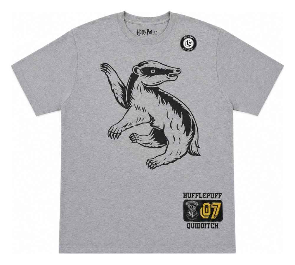 Harry Potter T-shirt Hufflepuff 07 Quidditch Grävling Storlek XXXL