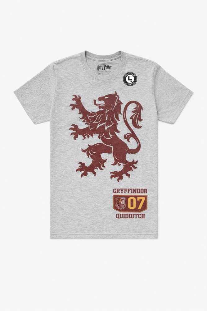 Harry Potter T-shirt Gryffindor 07 Quidditch Lejonemblem Storlek S