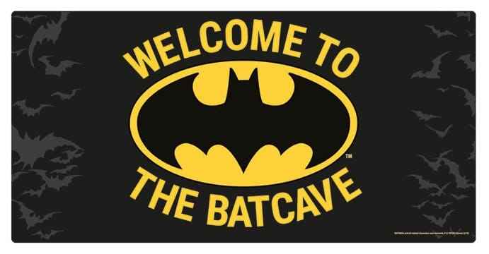 Batman Metallskylt Välkommen till Batcave 60x30 cm