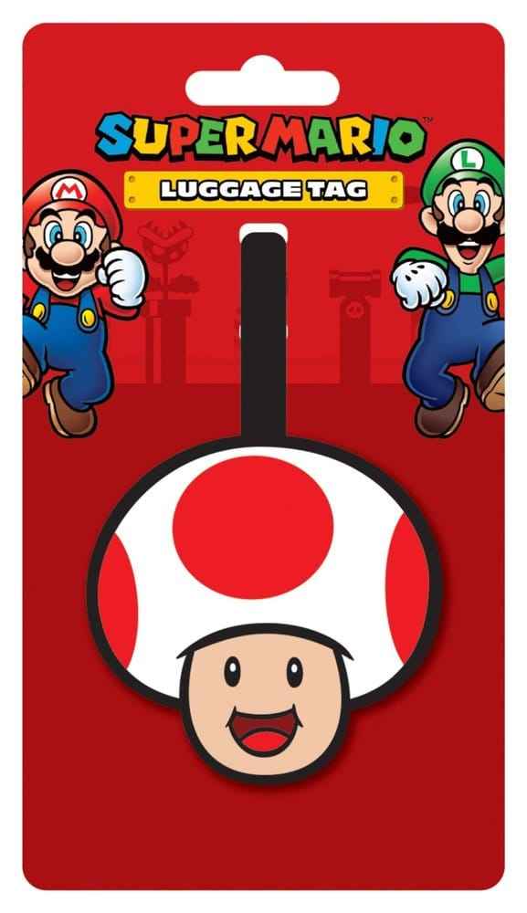 Super Mario Bagagetagg (Toad) - Officiellt Licensierad