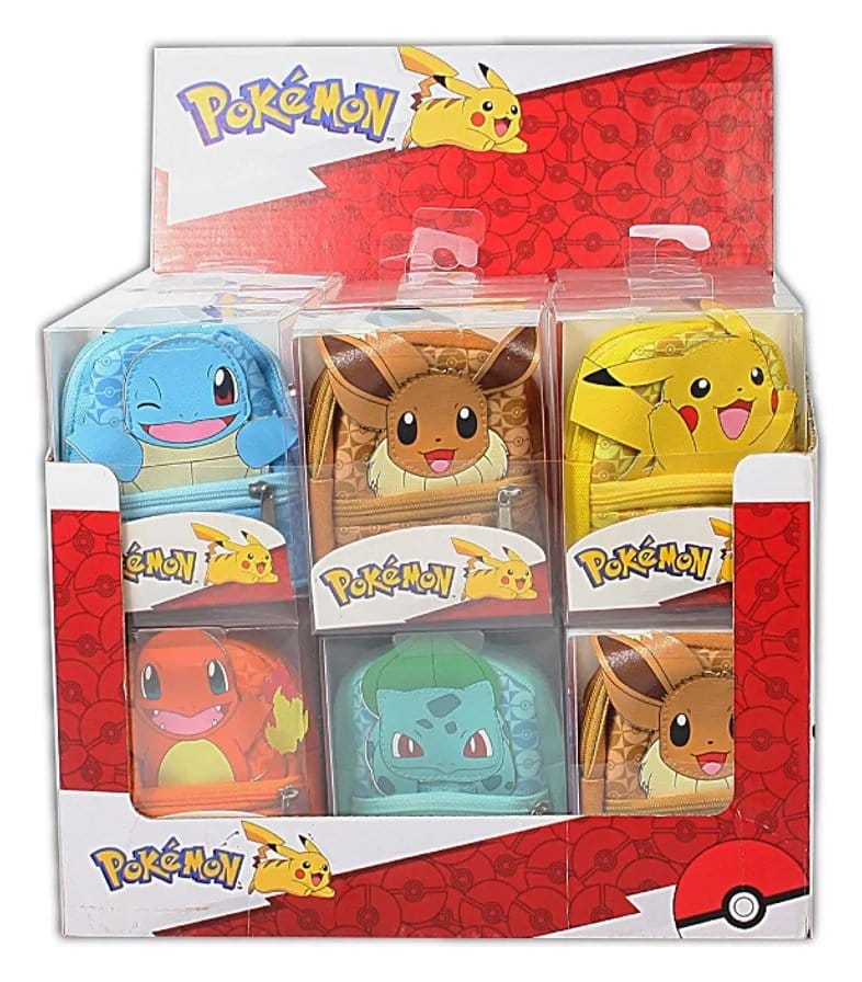 Pokémon Mini Ryggsäck Display 12 cm (24-pack)