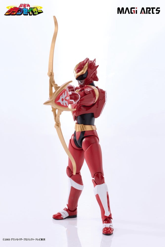 Actionfigur Sazer Tarious från Chouseishin Gransazer, 15 cm