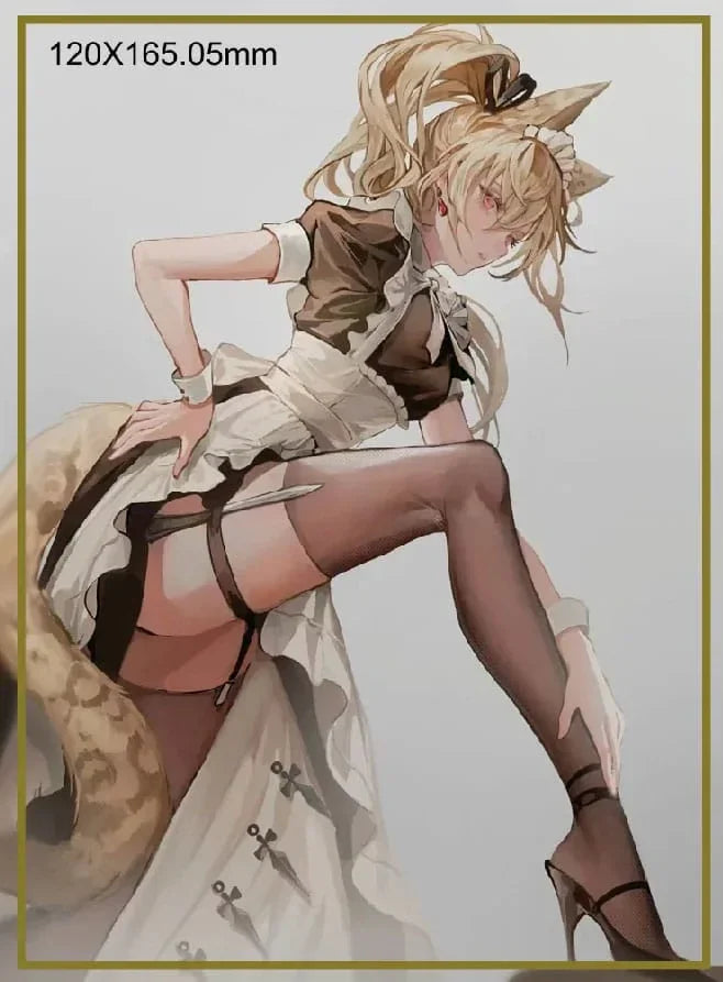 Original Character PVC Figur 1/4 Battle Maid Leopard Cat Maria 40 cm Magi Arts