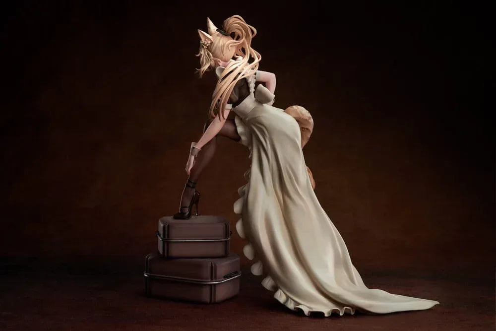 Original Character PVC Figur 1/7 Battle Maid Leopard Cat Maria Deluxe Edition 24 cm Magi Arts