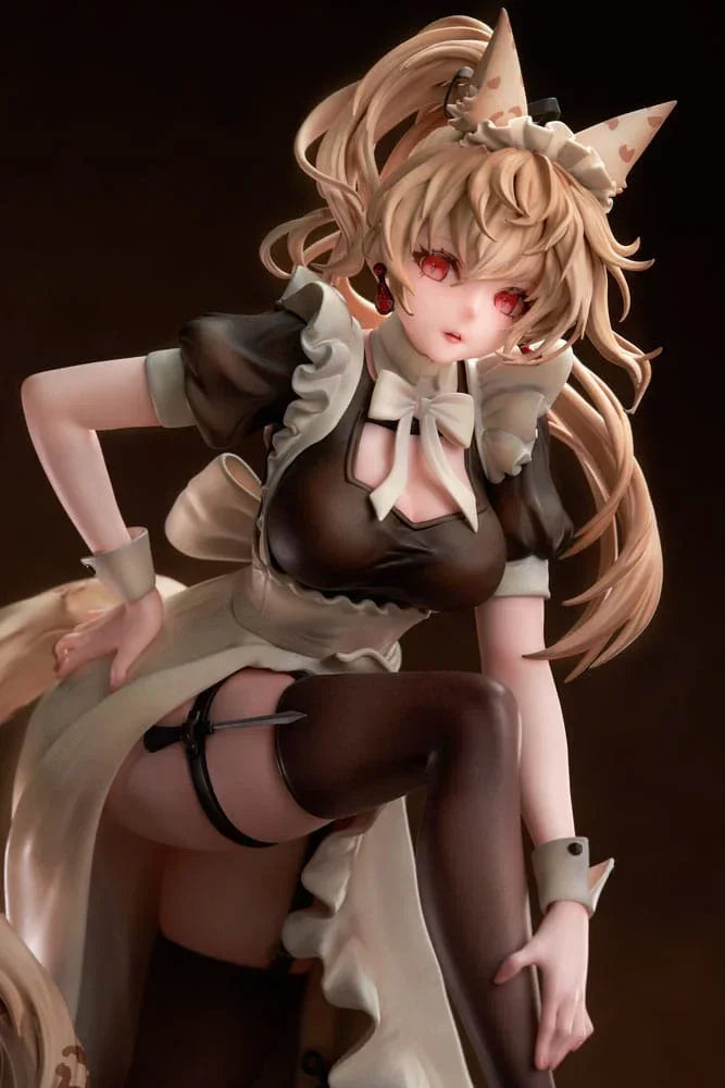 Original Character PVC Figur 1/7 Battle Maid Leopard Cat Maria Deluxe Edition 24 cm Magi Arts
