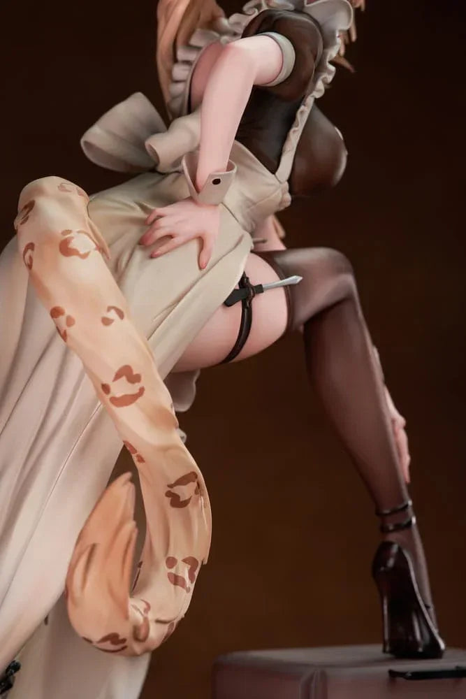 Original Character PVC Figur 1/7 Battle Maid Different Species Leopard Cat Maria 24 cm Magi Arts