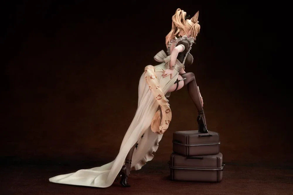 Original Character PVC Figur 1/7 Battle Maid Different Species Leopard Cat Maria 24 cm Magi Arts