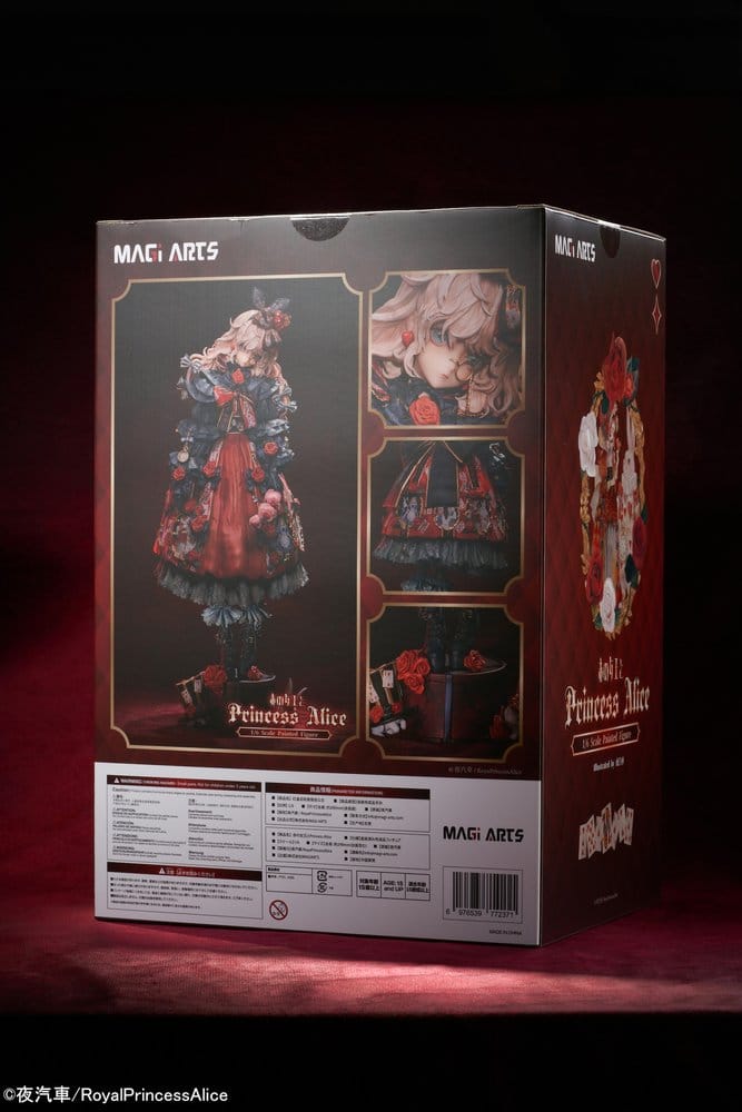 Original Character PVC Figure 1/6 Red Queen and Princess Alice 29 cm