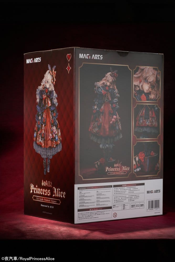 Original Character PVC Figure 1/6 Red Queen and Princess Alice 29 cm