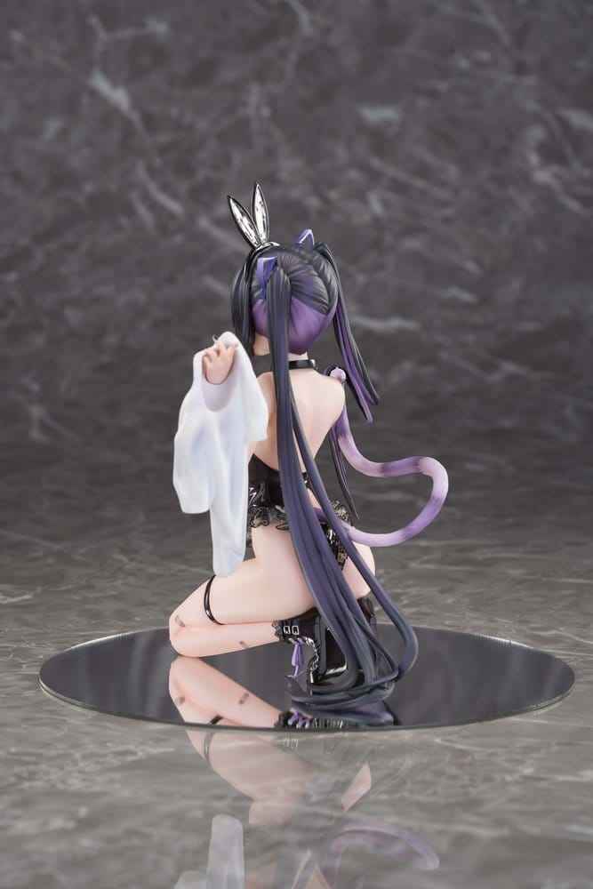 Original Karaktär PVC Figur 1/6 Cheshire Cat Kanindräkt Version Illustration av Rosuuri 18 cm