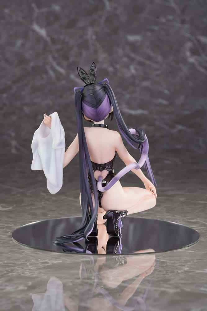 Original Karaktär PVC Figur 1/6 Cheshire Cat Kanindräkt Version Illustration av Rosuuri 18 cm