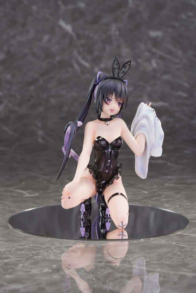 Original Karaktär PVC Figur 1/6 Cheshire Cat Kanindräkt Version Illustration av Rosuuri 18 cm