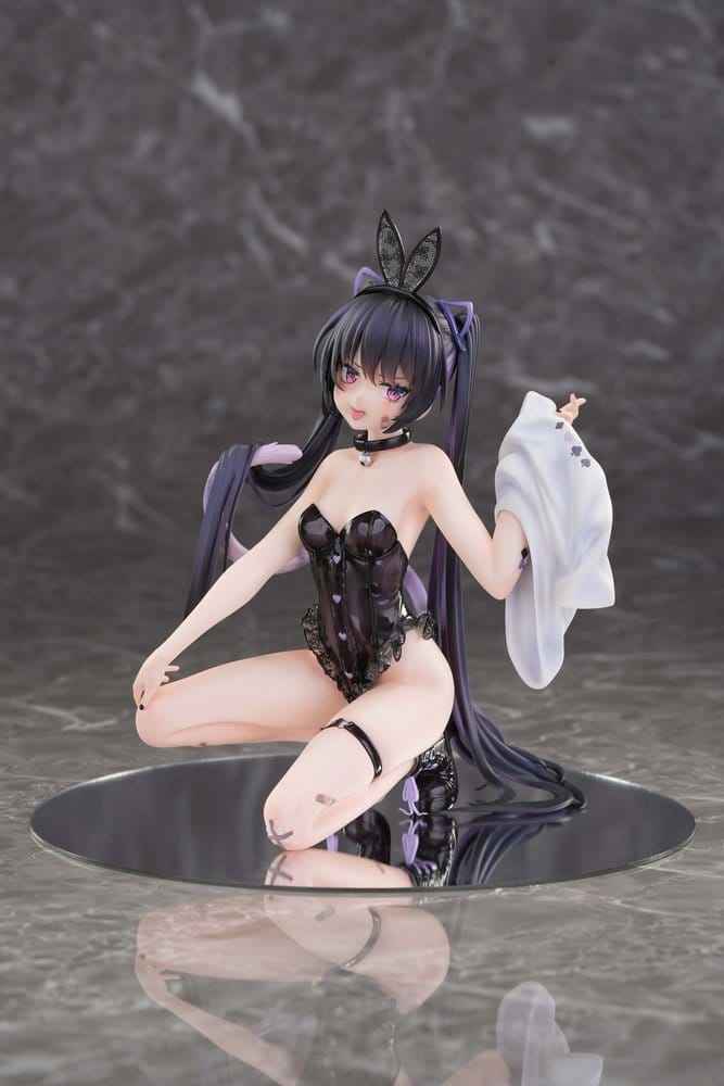 Original Karaktär PVC Figur 1/6 Cheshire Cat Kanindräkt Version Illustration av Rosuuri 18 cm