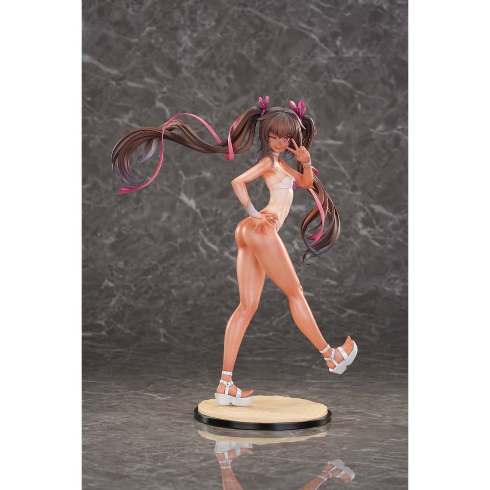 Taimanin RPGX PVC-figur i skala 1/6, baddräktsversion av Yukikaze Mizuki, 27 cm hög