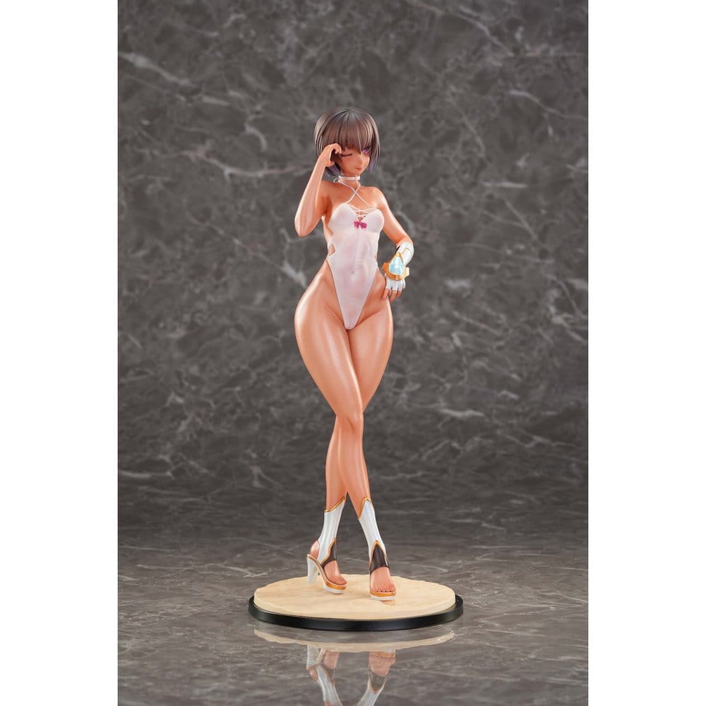 Taimanin PVC-figurer 1/6, 2-pack, badkläder vuxen Yukikaze och Yukikaze Mizuki, 27 cm