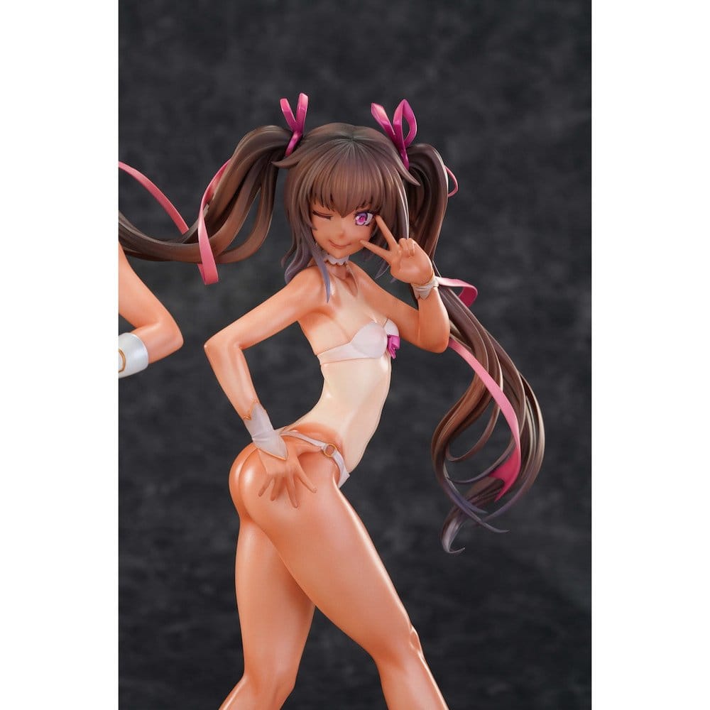 Taimanin PVC-figurer 1/6, 2-pack, badkläder vuxen Yukikaze och Yukikaze Mizuki, 27 cm