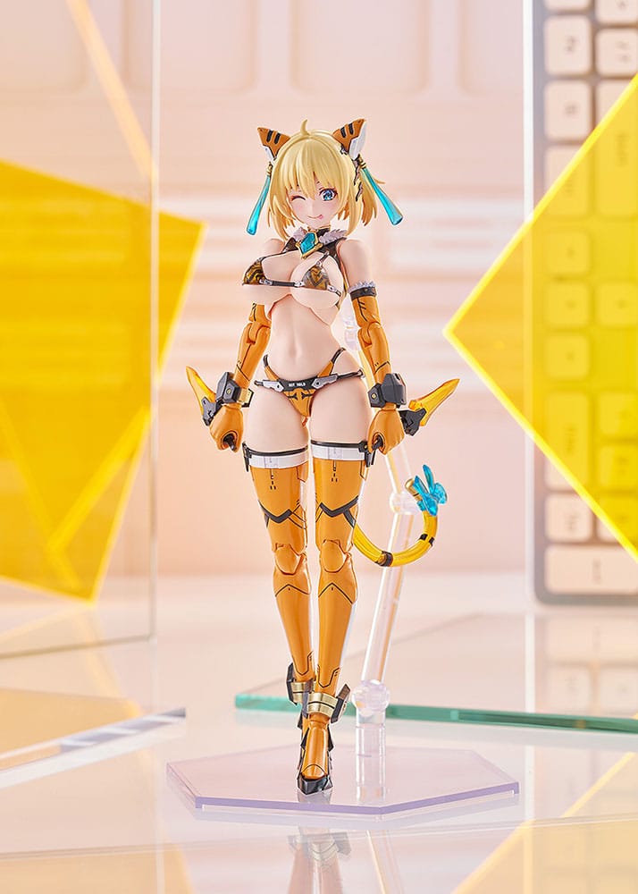 Bunny Suit Planning Plastic Model Kit PLAMAX BP-02 Sophia F. Shirring Tiger Armor Ver. 16 cm Max Factory