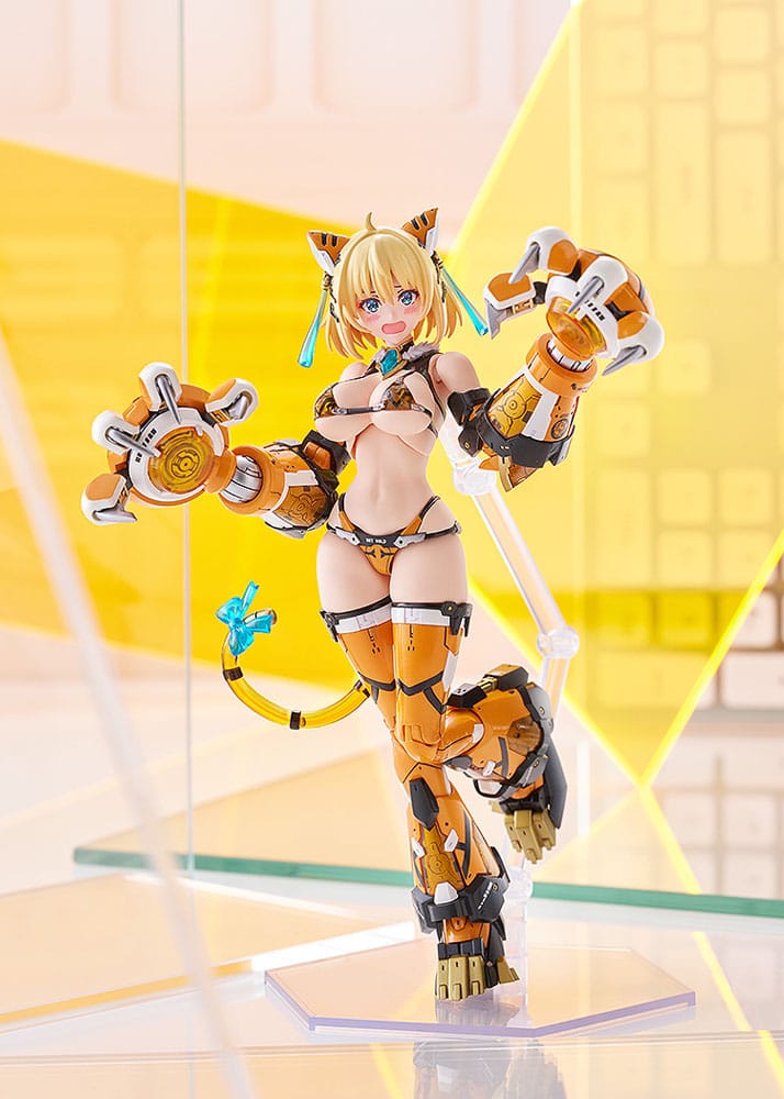 Bunny Suit Planning Plastic Model Kit PLAMAX BP-02 Sophia F. Shirring Tiger Armor Ver. 16 cm Max Factory