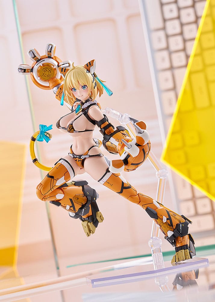 Bunny Suit Planning Plastic Model Kit PLAMAX BP-02 Sophia F. Shirring Tiger Armor Ver. 16 cm Max Factory