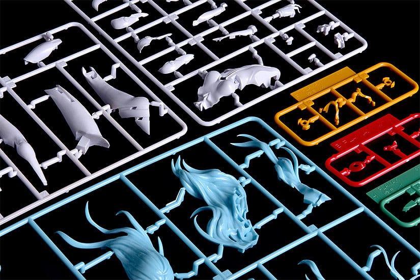 Rebuild of Evangelion Plastmodell Kitt PLAMAX Rei Ayanami Långt Hår Ver. 20 cm Max Factory