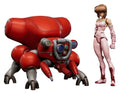 Ghost in the Shell PLAMAX minimum factory Plastmodellset Motoko Kusanagi med Fuchikoma 8 cm
